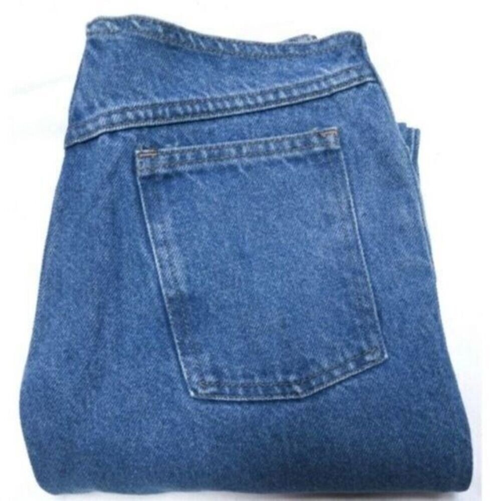 Stella Carakasi Boyfriend Jeans Women Size 8 Blue‎ High Rise Straight Leg Denim